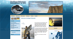 Desktop Screenshot of nordkappfiskecamp.custompublish.com