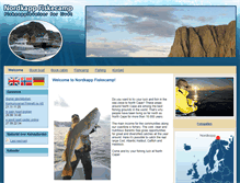 Tablet Screenshot of nordkappfiskecamp.custompublish.com