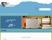 Tablet Screenshot of bibliotek.custompublish.com