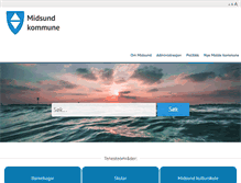 Tablet Screenshot of midsund.custompublish.com