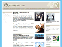 Tablet Screenshot of folkogdans.custompublish.com