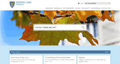 Desktop Screenshot of nordre-land.custompublish.com