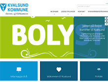 Tablet Screenshot of kvalsund.custompublish.com