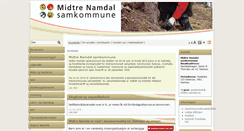 Desktop Screenshot of midtre-namdal.custompublish.com