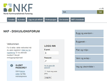 Tablet Screenshot of kommunalteknikk.custompublish.com