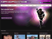 Tablet Screenshot of hiphopdancetv.custompublish.com